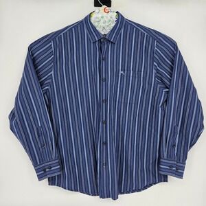Tommy Bahama Shirt Mens XL Newport Coast Long Sleeve Button Up‎ Casual Blue